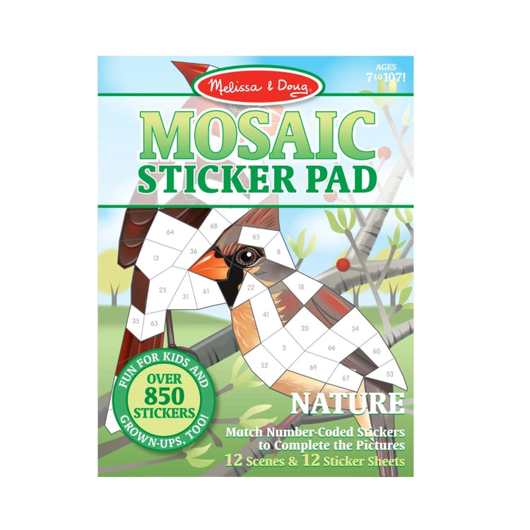 Mosaic Sticker Pad- Nature