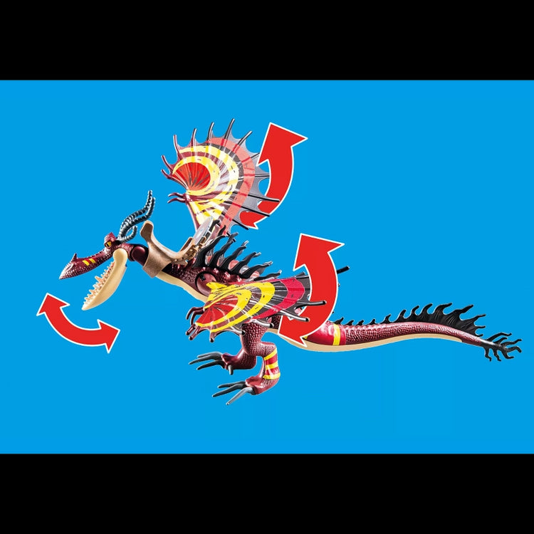 Dragon Racing: Snotlout and Hookfang- 14 Pcs