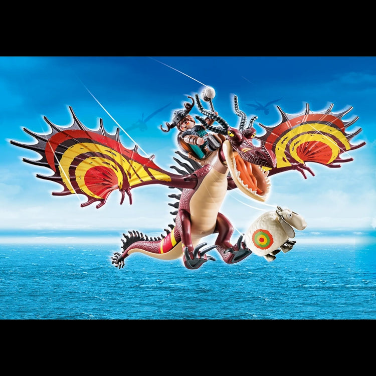 Dragon Racing: Snotlout and Hookfang- 14 Pcs