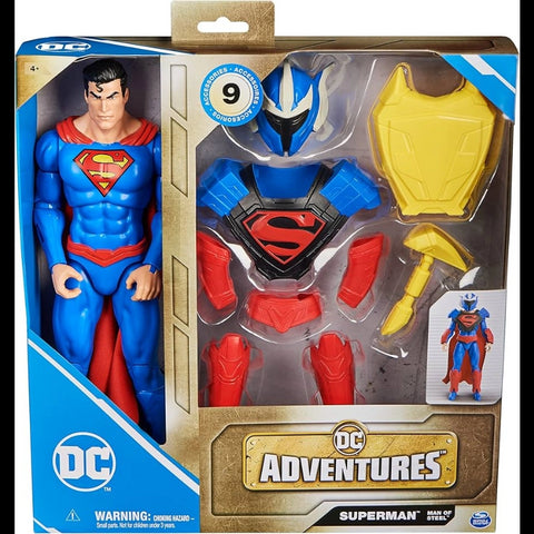 DC Universe DC Adventures Superman Man of Steel Action Figure 12-Inch