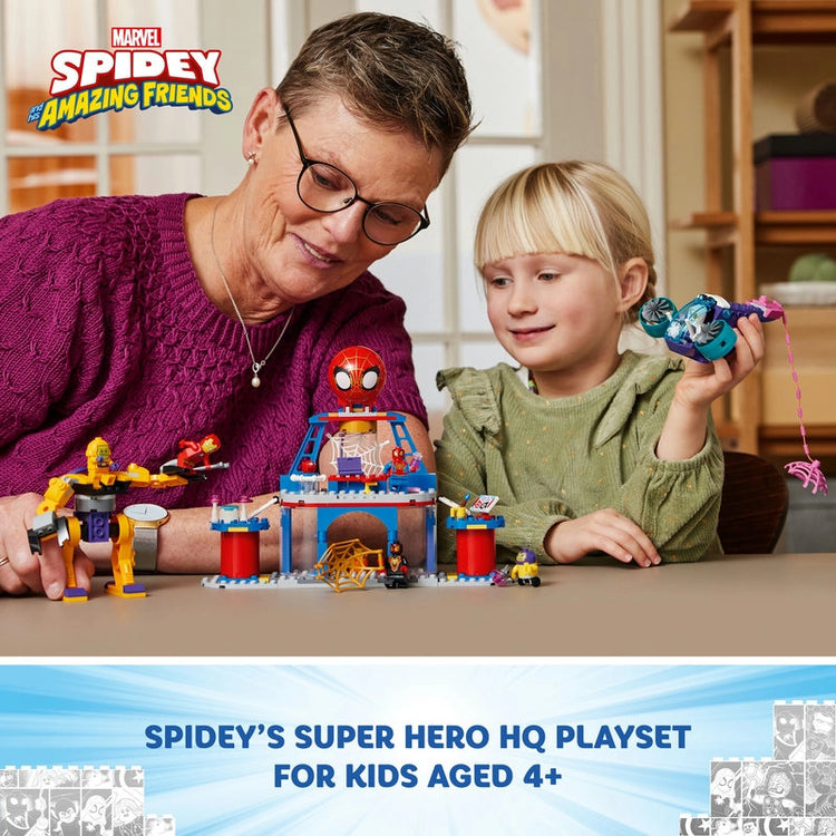 Team Spidey Web Spinner Headquarters- 193 Pcs