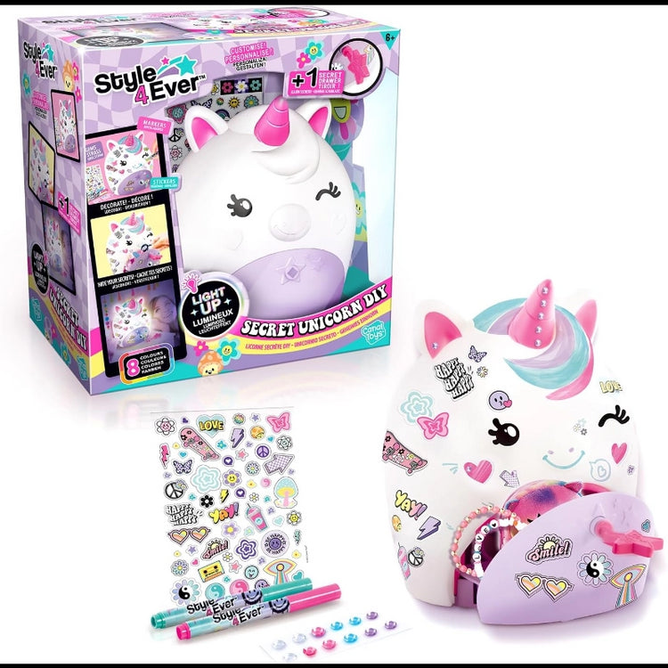 Secret Deco DIY Unicorn Lamp