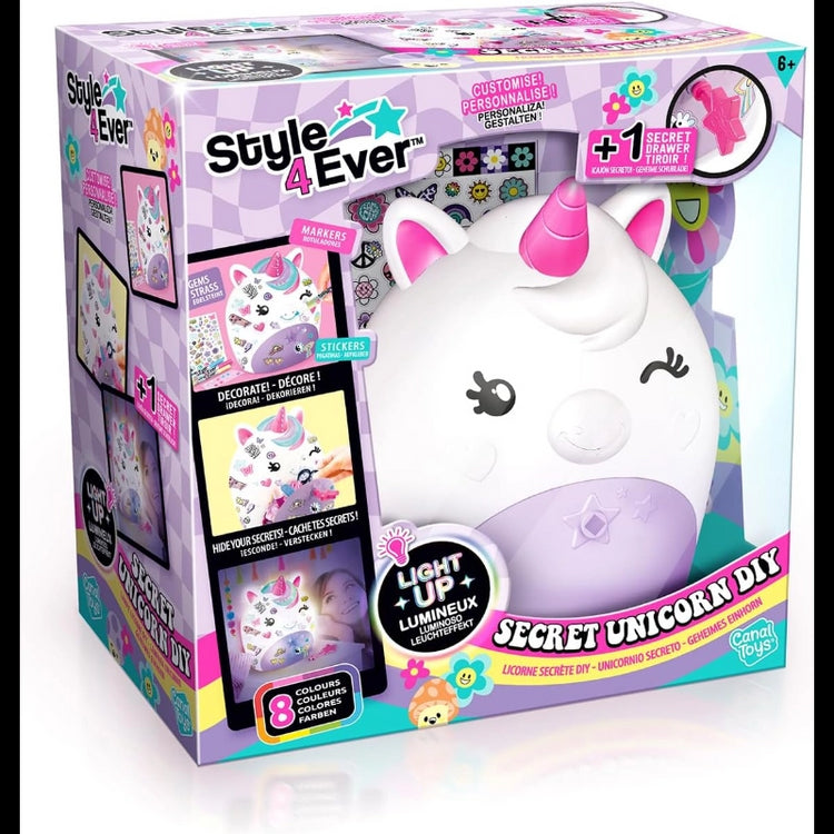 Secret Deco DIY Unicorn Lamp