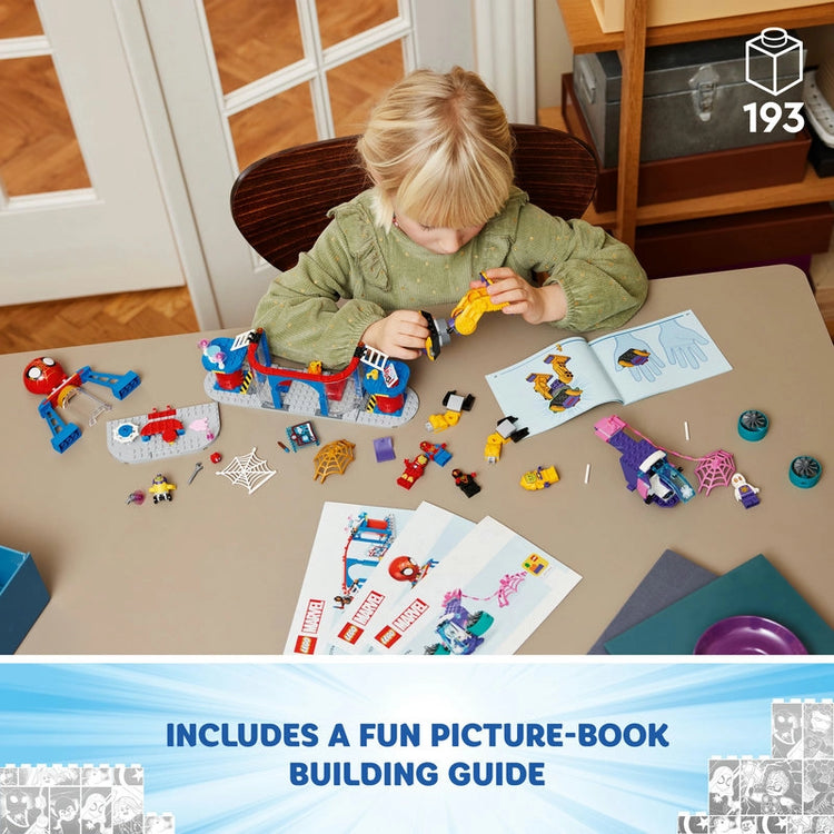 Team Spidey Web Spinner Headquarters- 193 Pcs