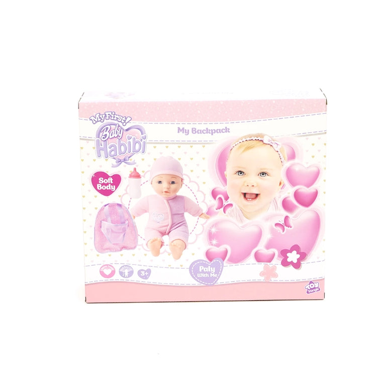 Baby Habibi My First Baby Doll My Backpack 12-Inch
