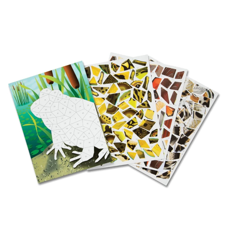 Mosaic Sticker Pad- Nature (+850 Stickers)