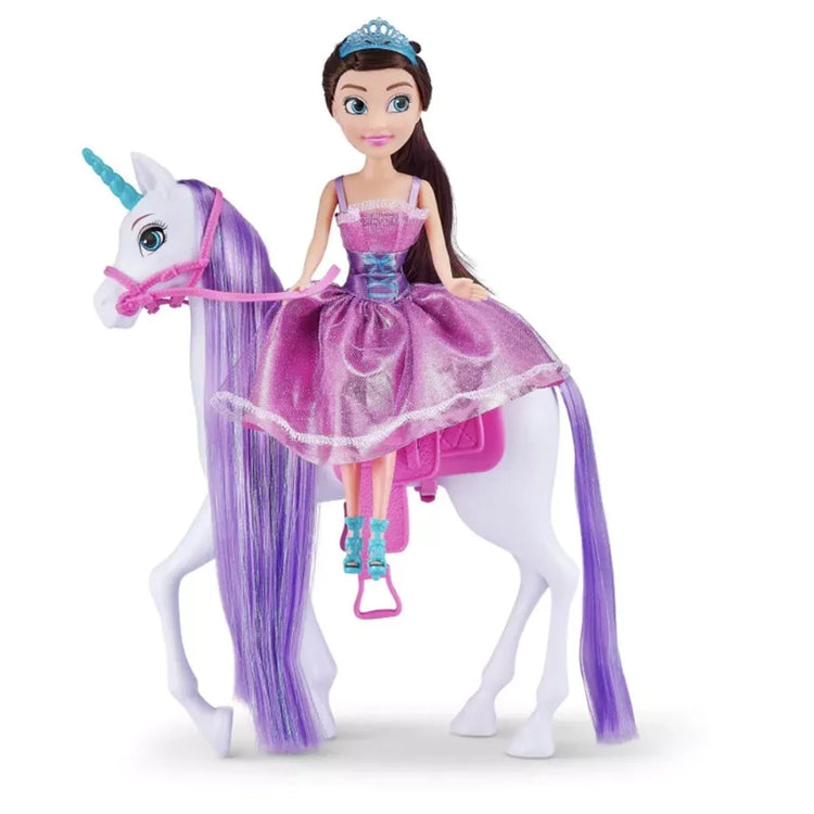 Sparkle Girlz Dolls Playset- Doll & Horse-10.5" Princess with Horse