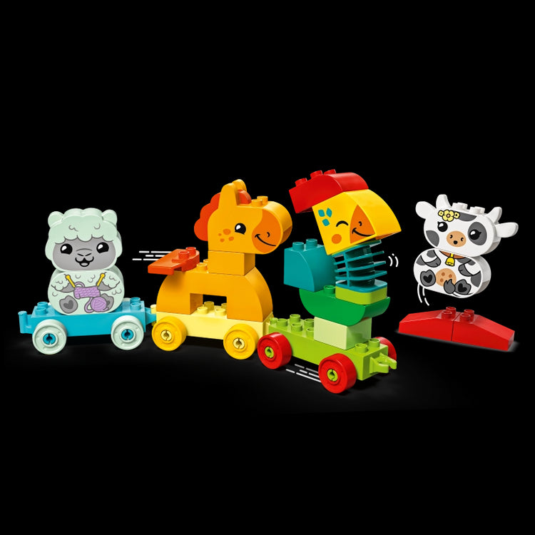Animal Train - 19 Pcs