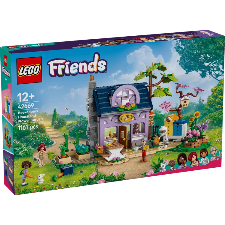 Beekeepers' House and Flower Garden- 1161 Pcs