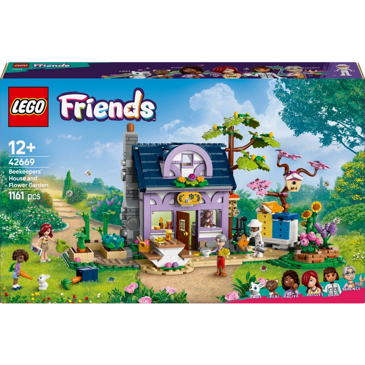 Beekeepers' House and Flower Garden- 1161 Pcs