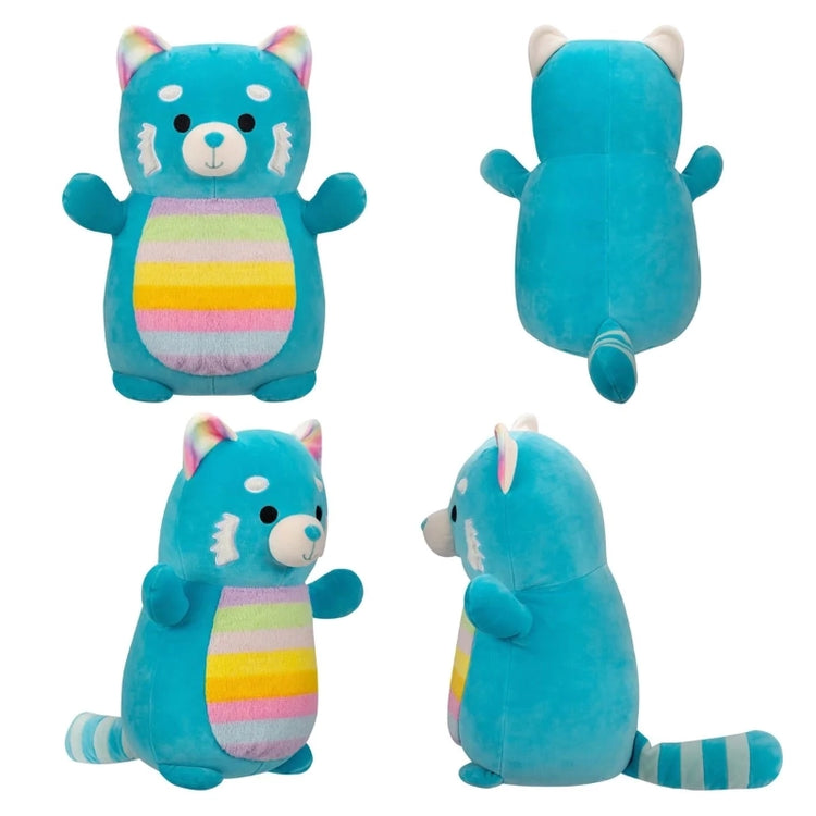 Squishmallows- Large Plush 14" HugMees Vanessa the Teal Red Panda