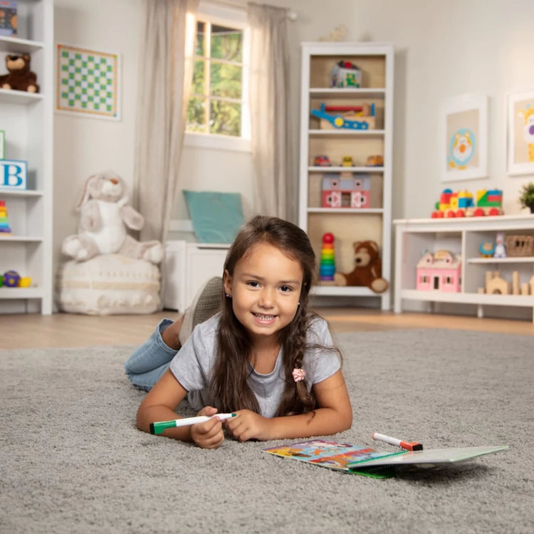 Animal Games Wipe-Off Activity Pad