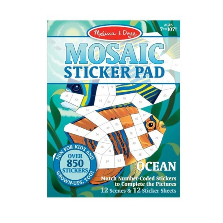 Mosaic Sticker Pad- Ocean