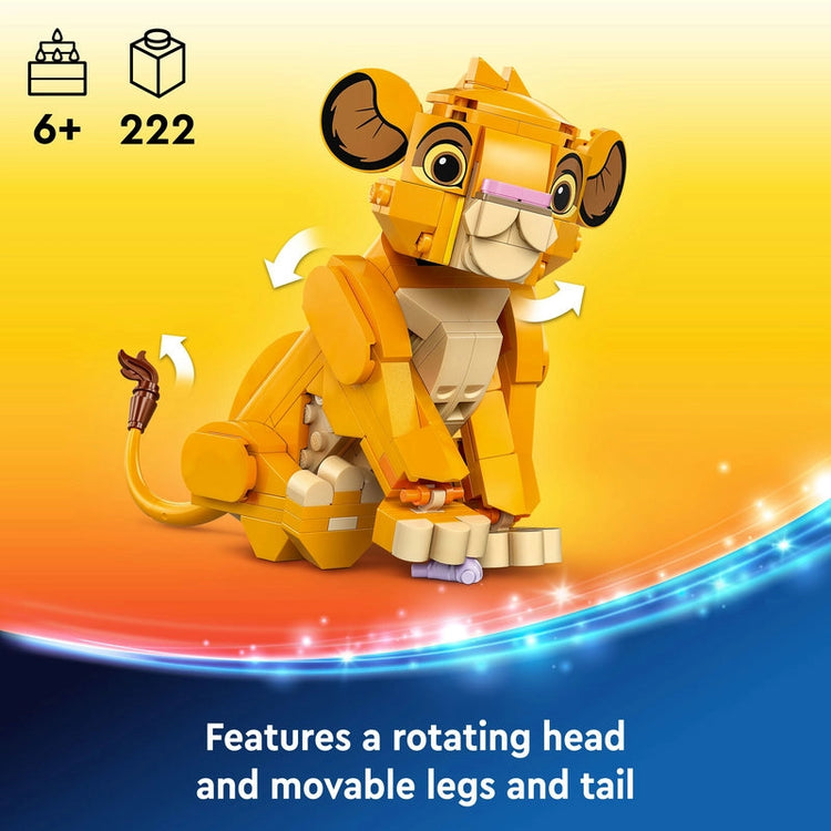 Simba the Lion King Cub -222 Pcs