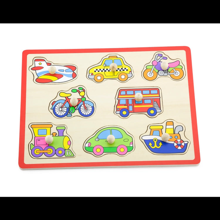 Flat Puzzle- Transports