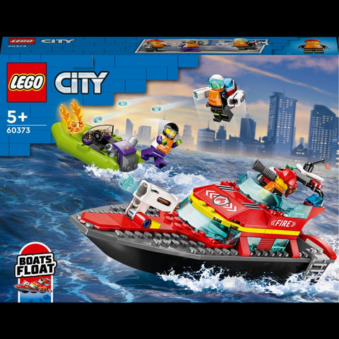 Fire Rescue Boat- 144 Pcs