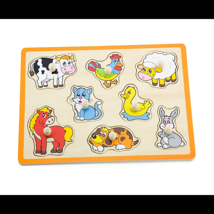 Flat Puzzle- Farm Animals