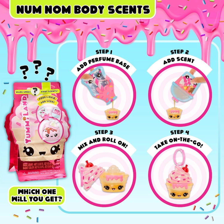 Yummiland Num Nom Body Scents Assortment- PDQ