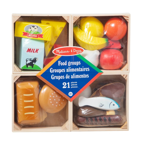 Food Groups- Wooden Play Food