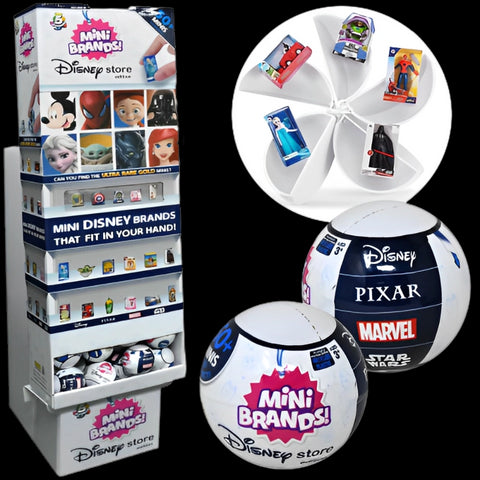 Mini Brands Disney Store Series 1 Mystery Capsule- 88 Pcs- Sidekick