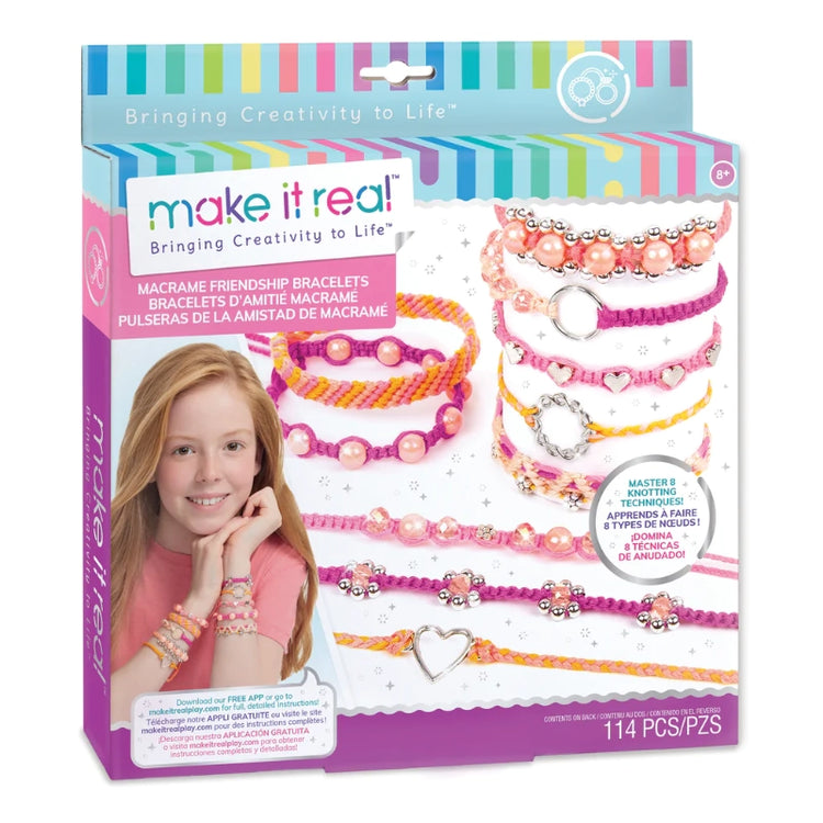 Macrame Friendship Bracelets- 114 Pcs