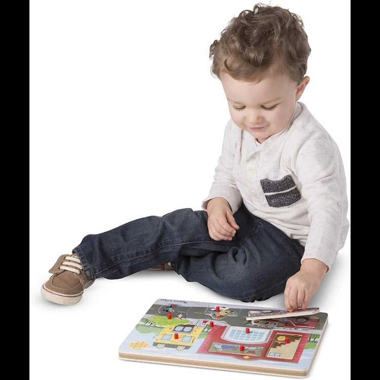 Around The Fire Station Sound Puzzle- 8 Pieces