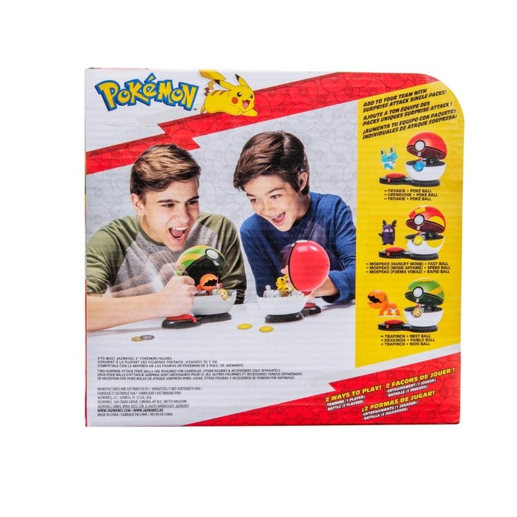 Pokemon Surprise Attack Poke Ball Battle Game Single Pack- Trapinch with Nest Ball