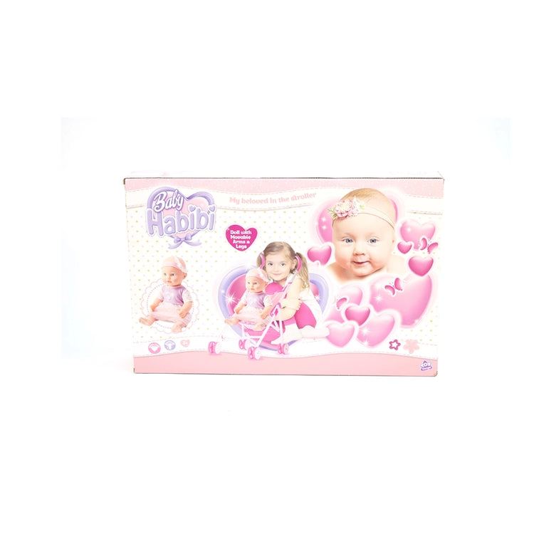 Baby Habibi Doll My Beloved in the Stroller 14-Inch