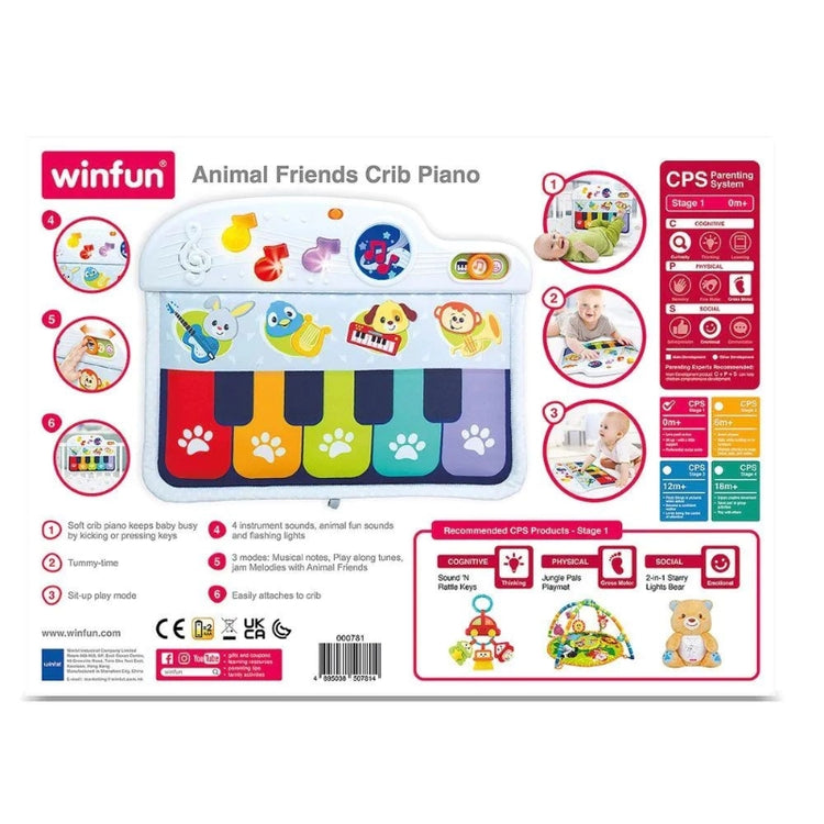 Animal Friends Crib Piano