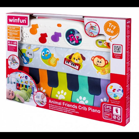 Animal Friends Crib Piano