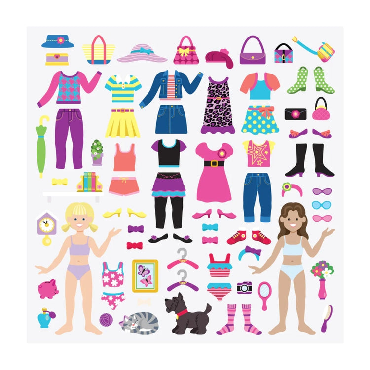 Puffy Stickers Play Set- Dress Up