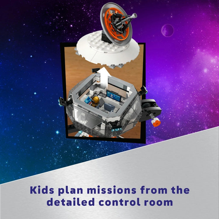Space Base and Rocket Launchpad- 1422 Pcs