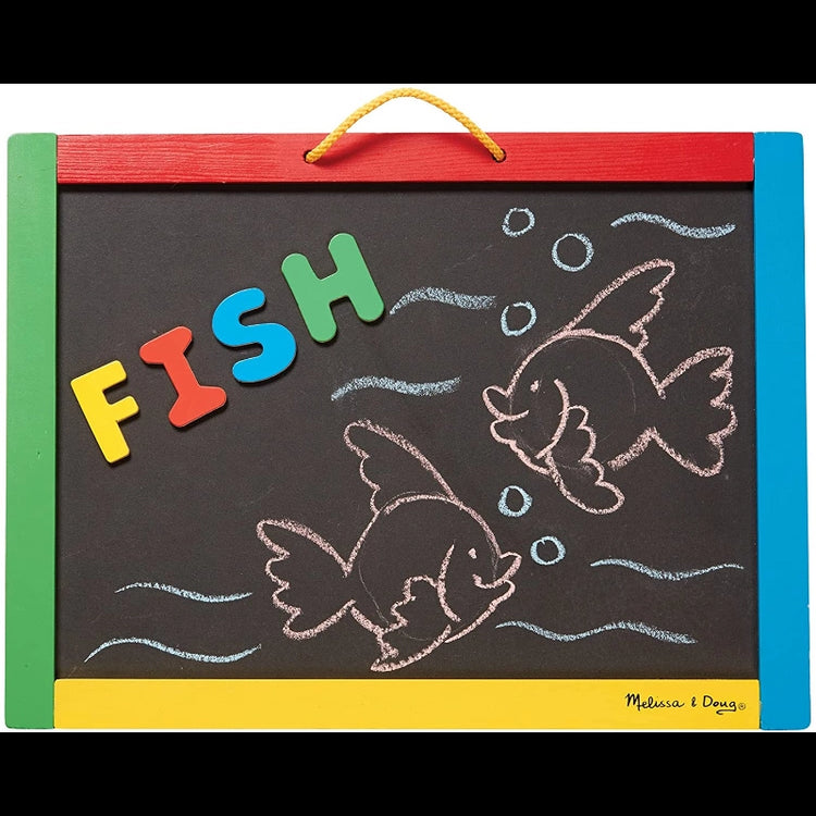 Magnetic Chalkboard and Dry-Erase Board