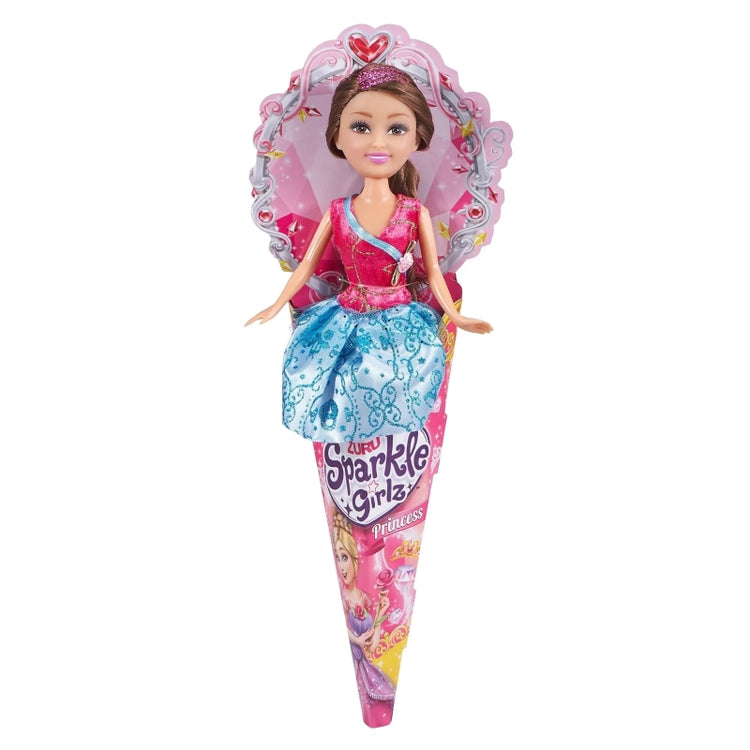 Sparkle Girlz Princess Doll In A Cone