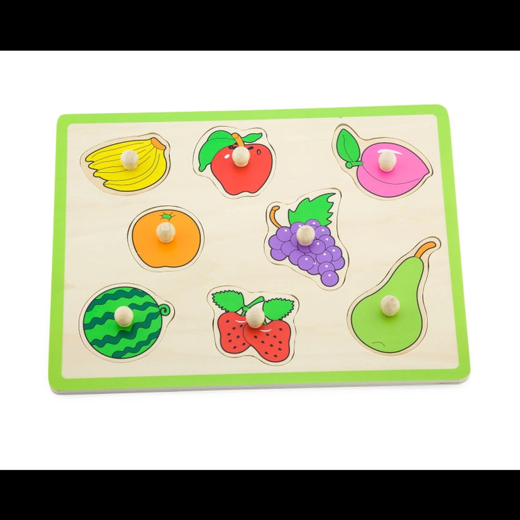 Flat Puzzle- Fruit