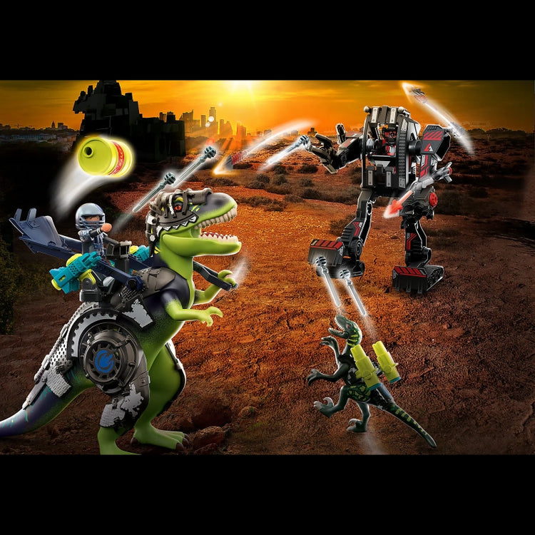 T-Rex: Battle of the Giants- 84 Pcs