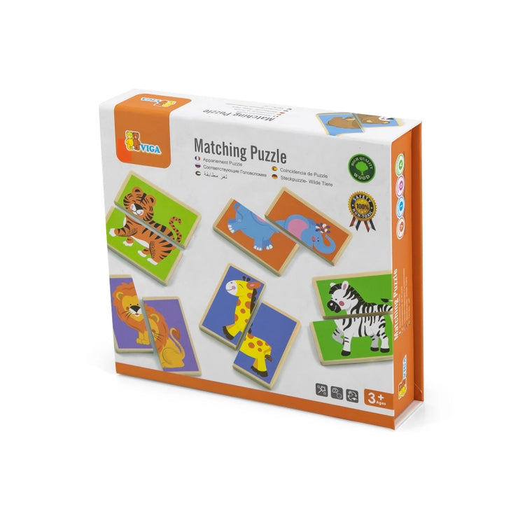 Wild Animals Matching Puzzle