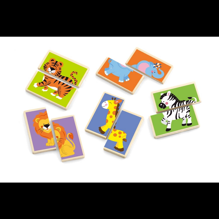 Wild Animals Matching Puzzle