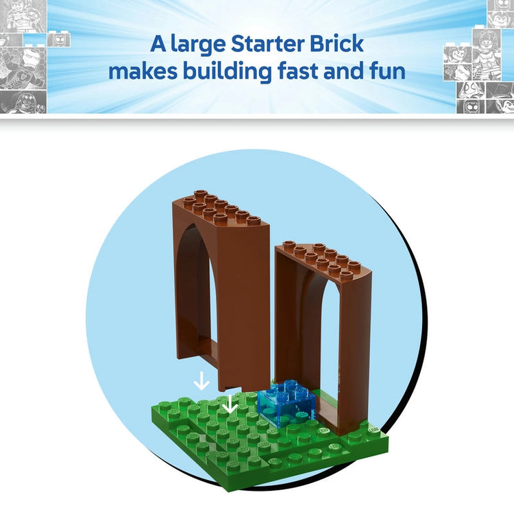 Spidey and Gobby's Raptor Battle at Tree House HQ - 143 Pcs