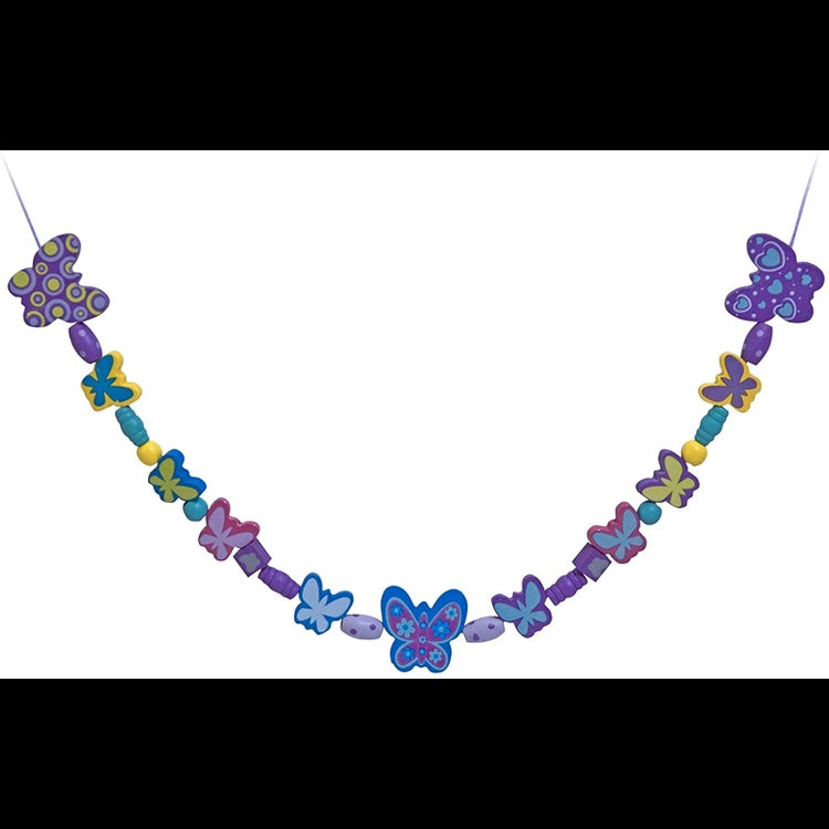 Created by Me! Butterfly Beads Wooden Bead Kit