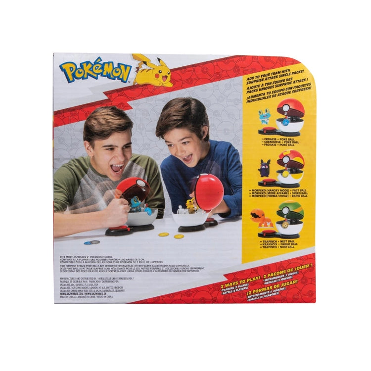 Pokemon Surprise Attack Poke Ball Battle Game Single Pack- Froakie with Poke Ball