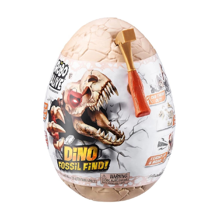 Robo Alive Dino Fossil Find Surprise Egg Series 1