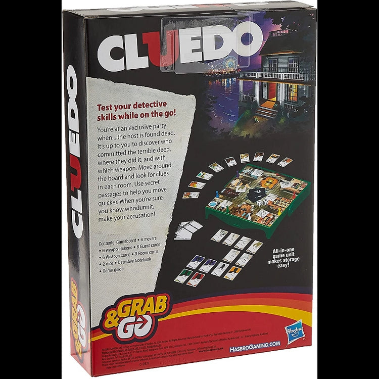 Cluedo Grab & Go Game
