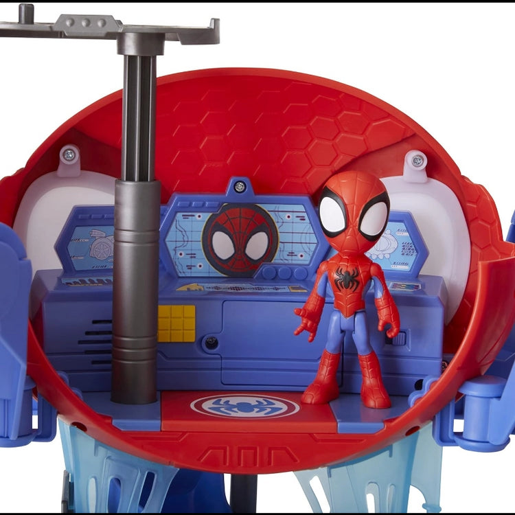 Spidey and His Amazing Friends Web-Quarters Playset