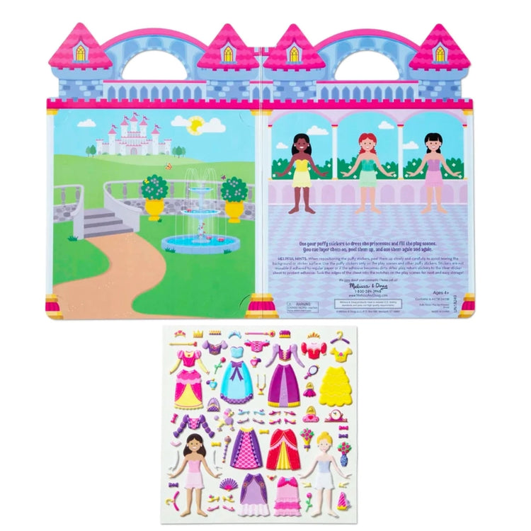Puffy Stickers Play Set- Princess