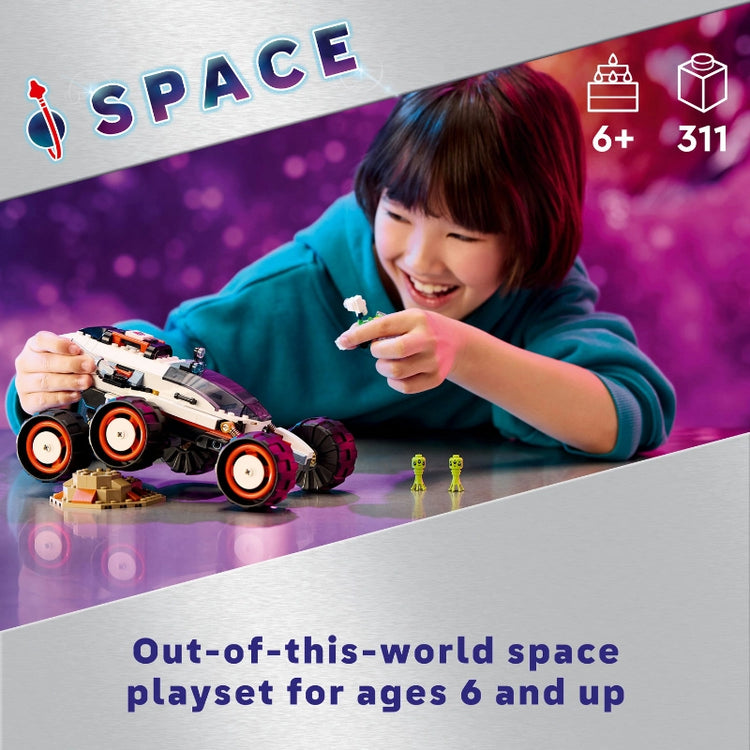 Space Explorer Rover and Alien Life -311 Pcs