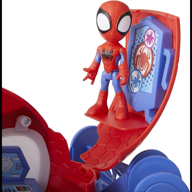 Spidey and His Amazing Friends Web-Quarters Playset