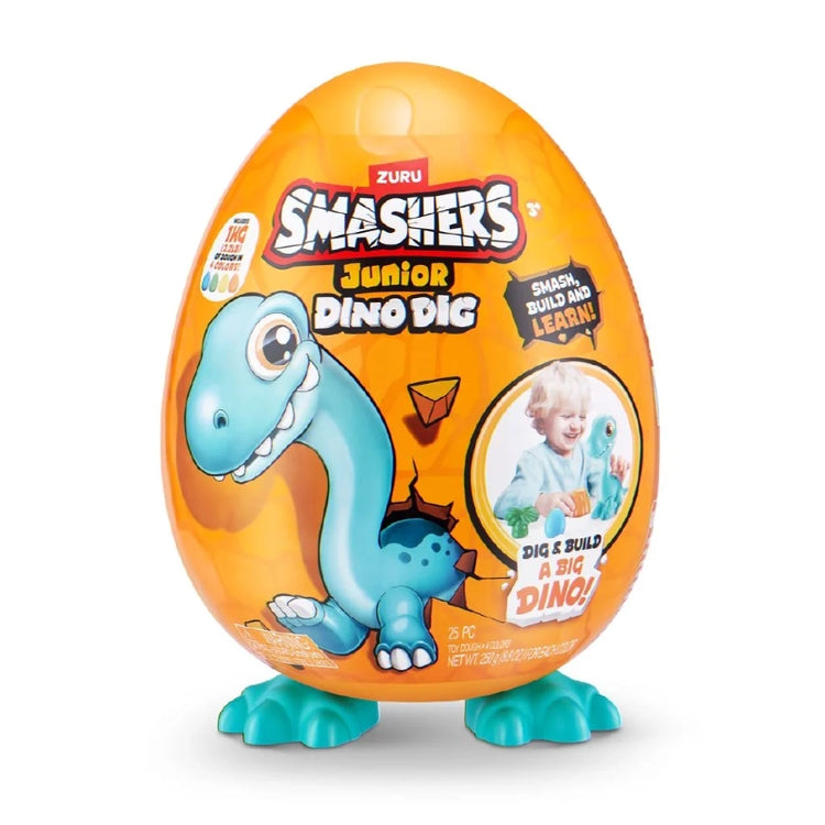 Smashers Junior Dino Dig Large Egg (S1)