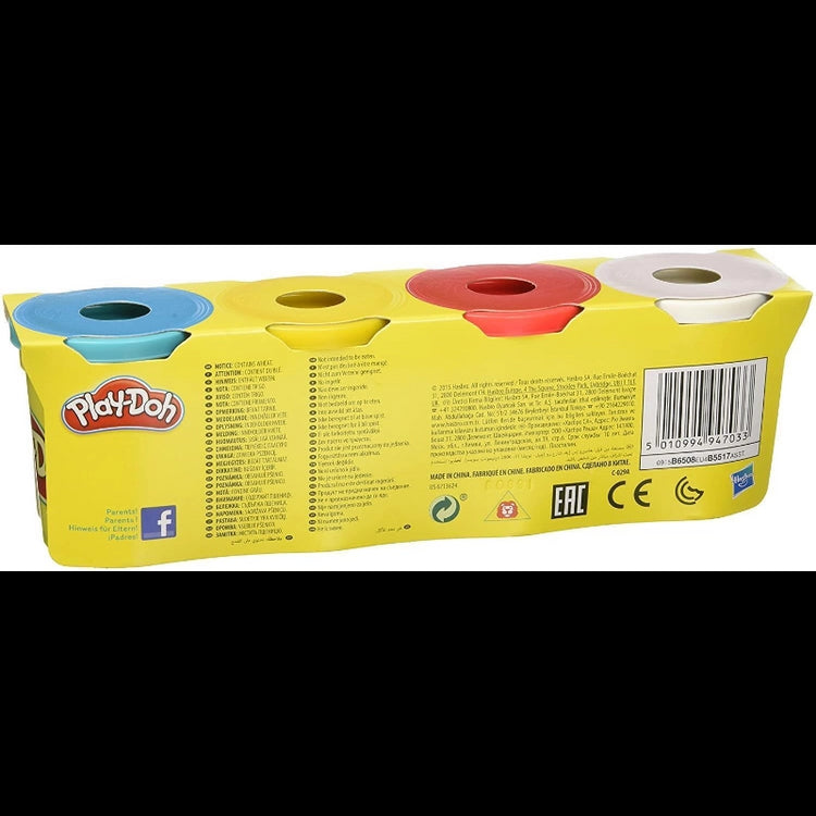 Play-Doh Classic Color Set- 4 Cans
