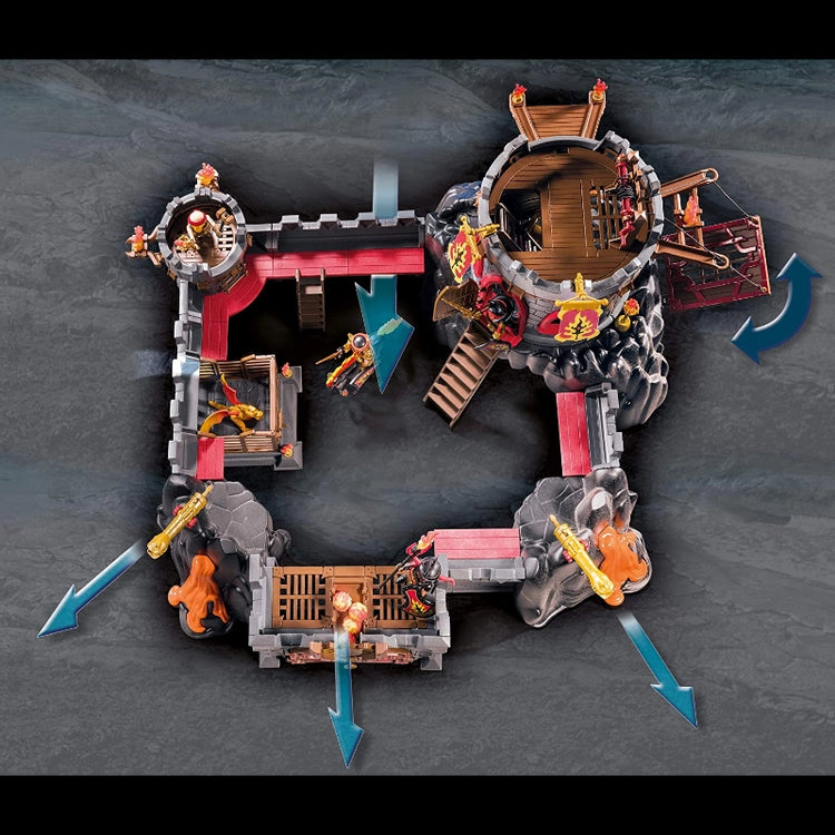 Burnham Raiders Fortress- 215 Pcs